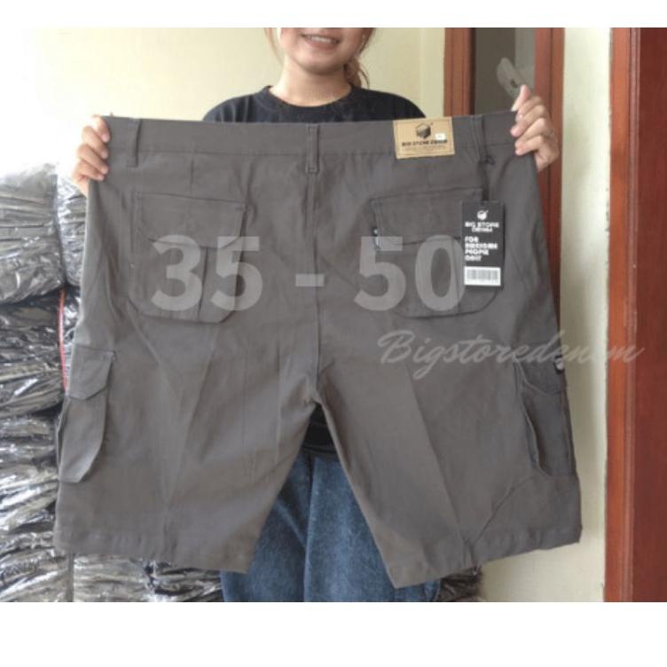 [BSD] CELANA CARGO PENDEK JUMBO PRIA 36 38 40 42 44 46 48 50 / CELANA CARGO PRIA PENDEK BIGSIZE / CE