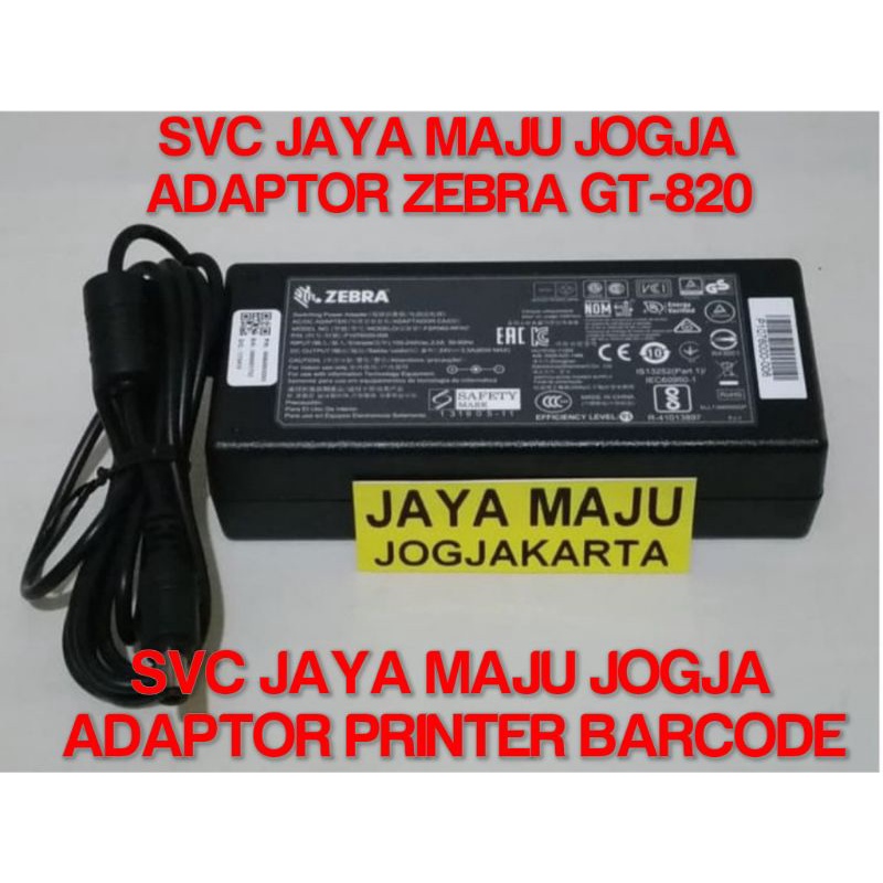 [ SPAREPART  GT SERIES ]  ADAPTOR  24V  2,5A - ZEBRA  GT SERIES  ||  BARCODE PRINTER  SPAREPART  SUK