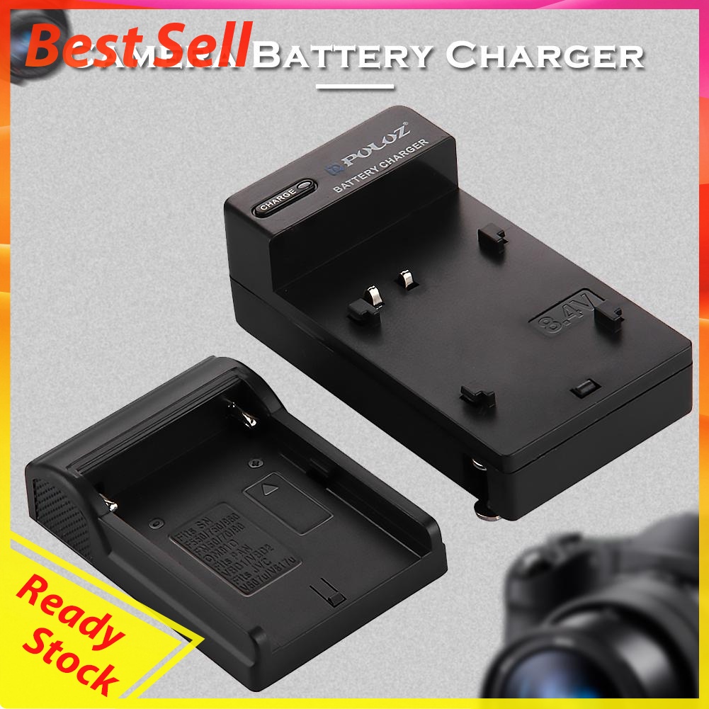 PULUZ PU2133 US Plug Camera Battery Charger for SONY NP-F550/F570/F750/F770