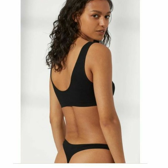 Gstring thong wanita seamless basic