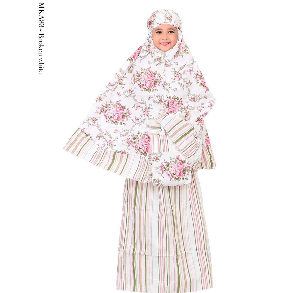 SALE  mukena katun jepang anak mukena anak/mukena katun jepang