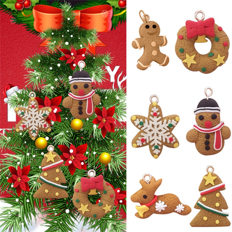 [Christmas Products]Gingerbread Man Christmas Tree Hanging Pendant