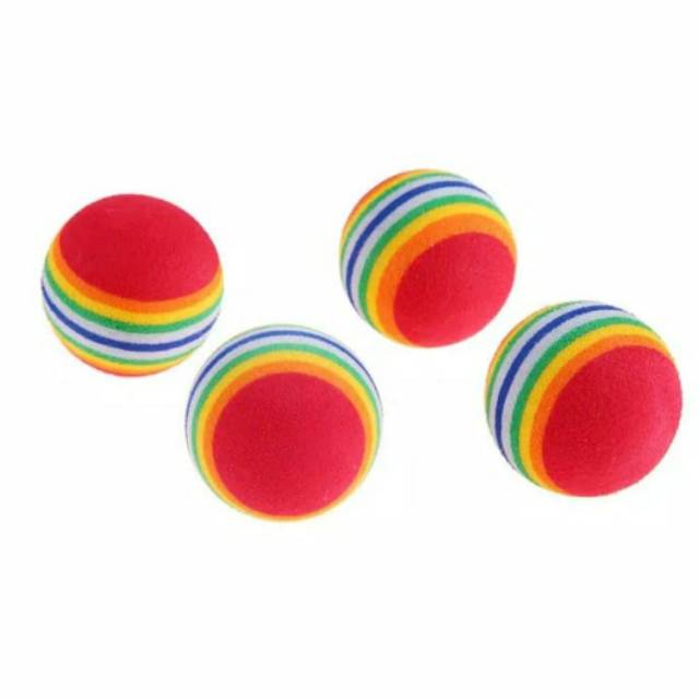 Mainan Kucing &quot;BOLA RAINBOW&quot; Cat Kitten Toys