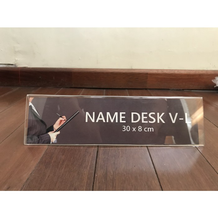 

Menakjubkan Acrylic Name Desk Tempat Papan Nama Meja Kantor Akrilik No Kaca Hot Sale