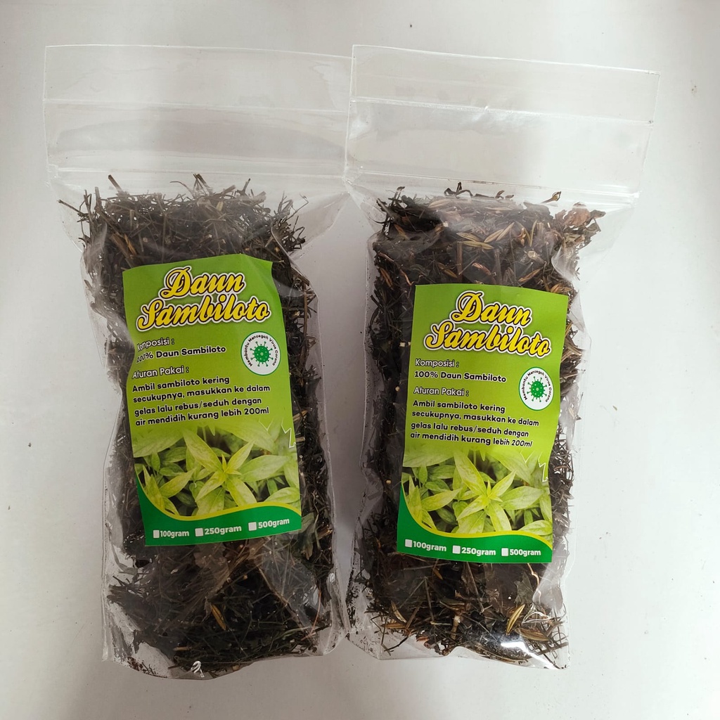 sambiloto herbal kemasan 100g