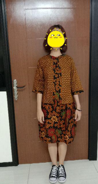 Maura Couple - Sania Ruffle Batik Couple Ori Ndoro Jowi Dnt Garansi Termurah