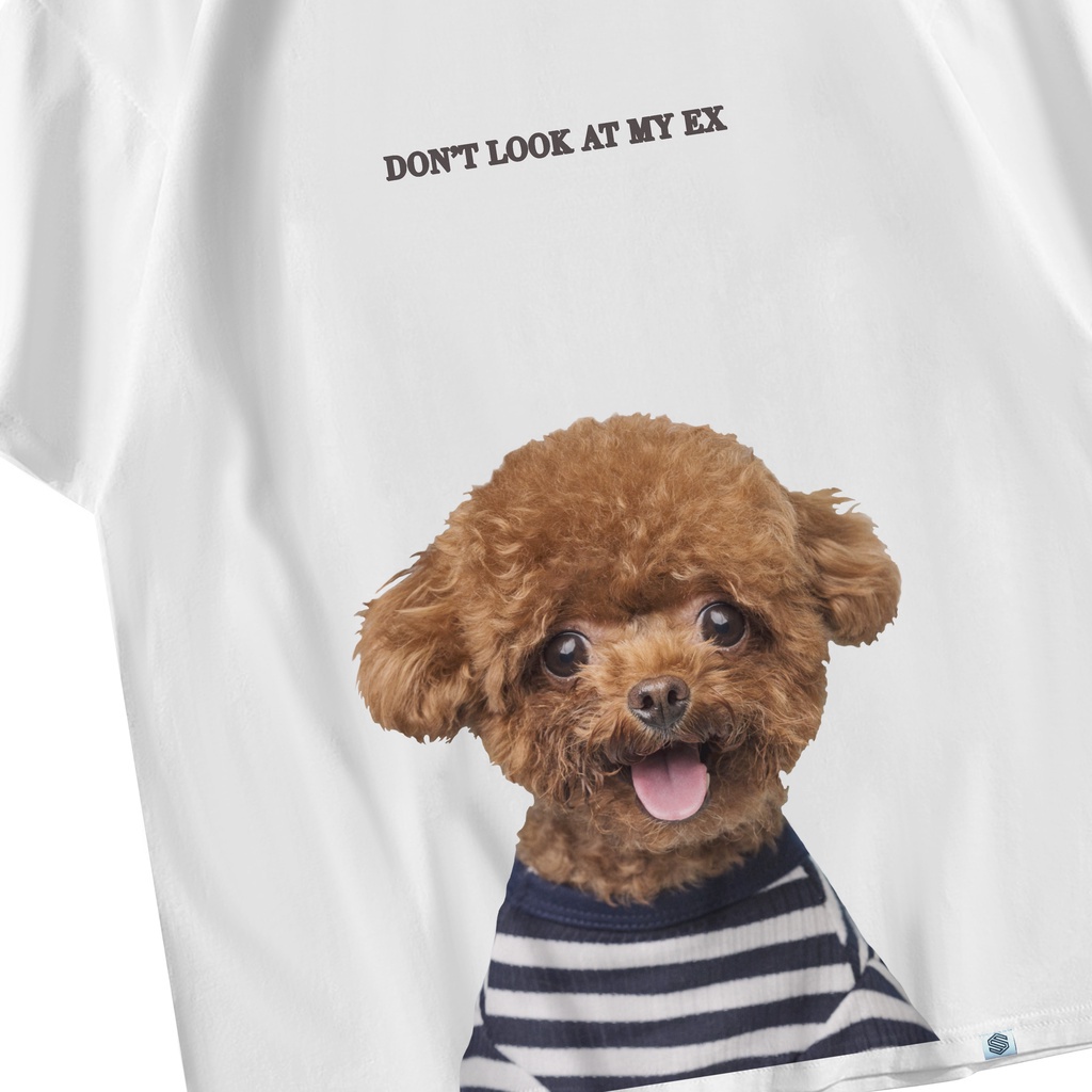 Oversized Tshirt Little Puppy I Barong l Kaos Oversized Pria dan Wanita catton combed Tebal 24s