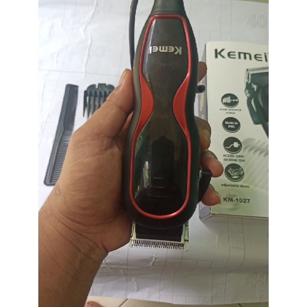 MESIN CUKUR RAMBUT LISTRIK KEMEI HAIR CLIPPER ALAT CUKUR RAMBUT TERBAIK