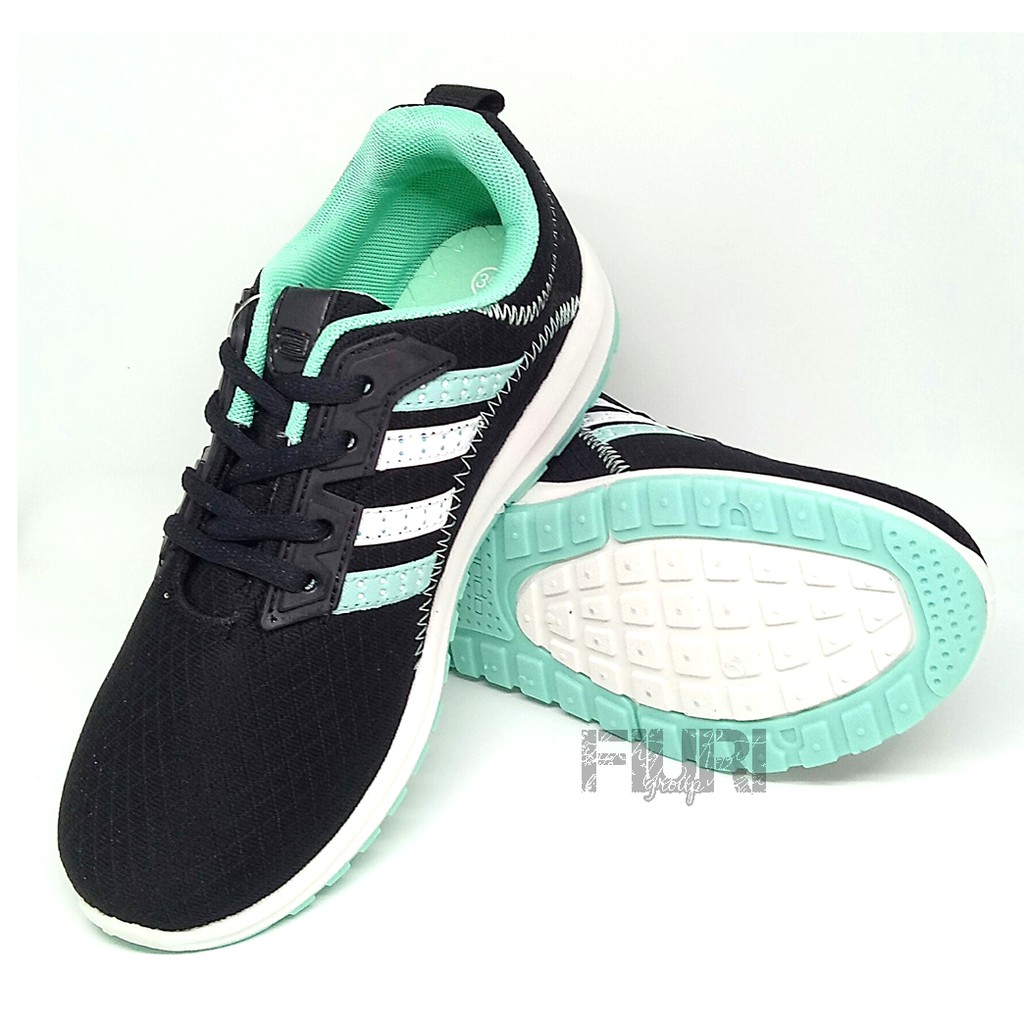 FIURI - ANDO ORIGINAL - PLANO 33-40 HITAM TOSCA - SEPATU SNEAKERS SPORT KANVAS SOL KARET ANAK PEREMPUAN - SEPATU KETS FASHION TRENDY WANITA DEWASA - SEPATU OLAHRAGA LARI FITNES SENAM KERJA KULIAH BERTALI CEWEK MURAH PROMO DISKON BONUS KAOS KAKI