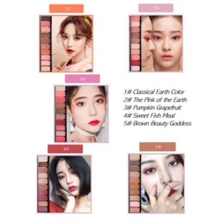 DB LAMEILA Fashion Matte Eyeshadow Pallet Makeup 10 warna 9999