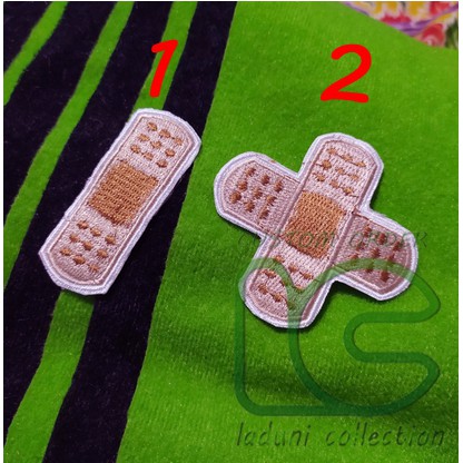 Patch Bordir PLESTER /Patch bordir lucu