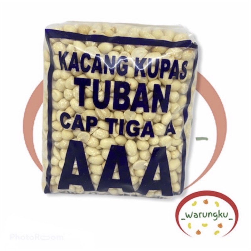 GROSIR 7kg Kacang Kupas Tuban AAA 700gr x 10pcs