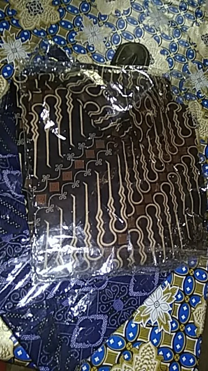 Bswart Batik Hrb026 Kenongo Hem Pendek Padi Pekalongan M L Xl Batik Pria Murah Modern Grosir
