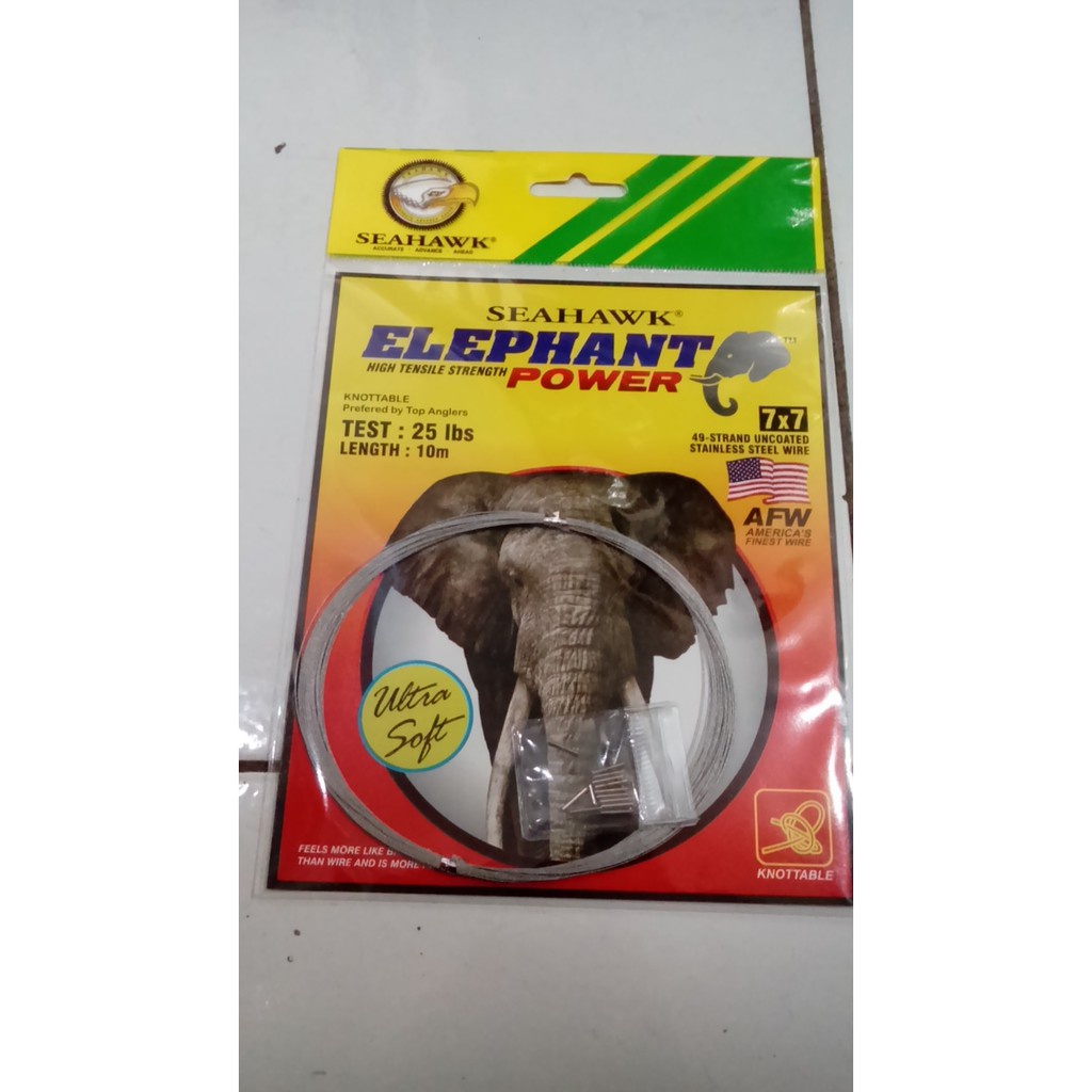 Neklin Seahawk Elephant Power 7x7 25LB TERBAIK