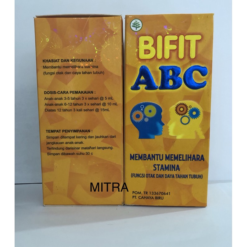 

Bifit ABC - membantu mengatasi daya ingat otak Yang lemah