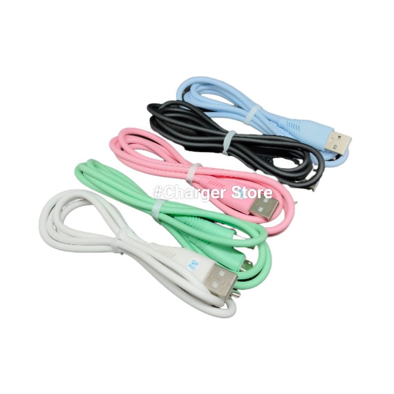 Kabel Data OTF Macaron Type C Fast Charger Data Cable 2.4A