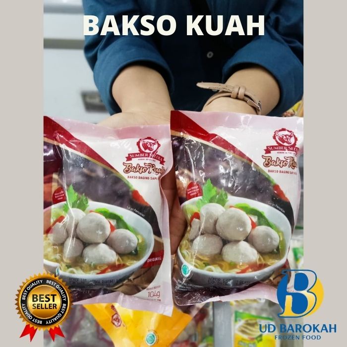 

Promo !! Bakso Sapi Sumber Selera / SB Bakso Sapi Kuah - 104gr . (BAROKAH FROZEN FOOD)