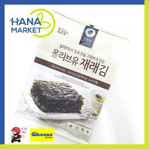 

CHUNG JUNG ONE OLIVE OIL GIM 20GR / HANA MARKET