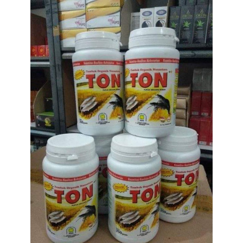 TON TAMBAK ORGANIK NASA 250gr/VITAMIN PENGGEMUK IKAN UDANG LELE BANDENG/NASA RESMI JAKARTA