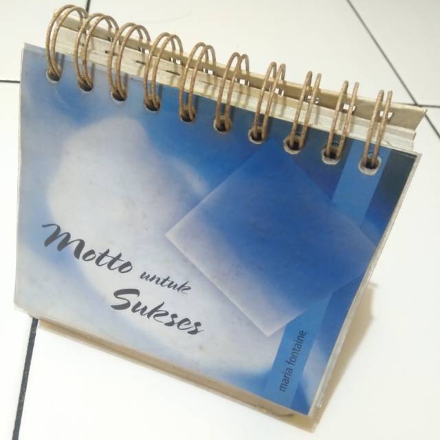 

Buku Kalender Motto Untuk Sukses