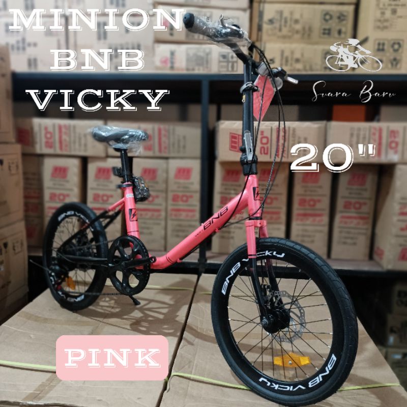 Sepeda BNB VICKY MINION 20 Inch