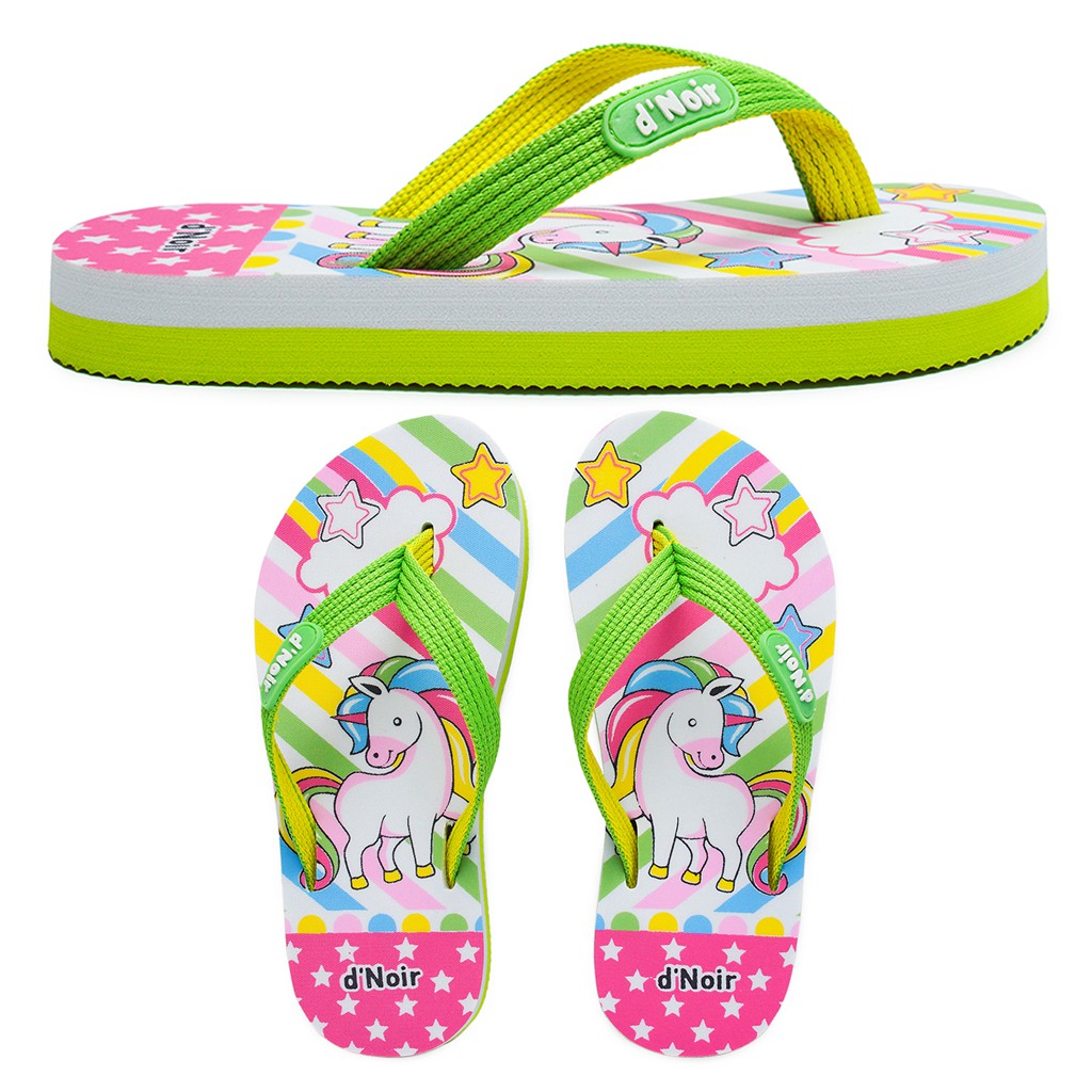 DNOIR Sandal Anak Perempuan UNICORN size 25 - 36