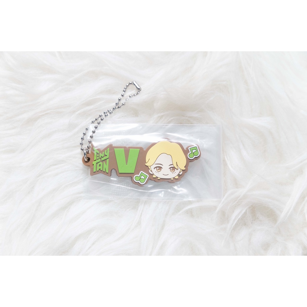 Ichiban Kuji BTS TinyTan Dynamite V Rubber Charm Strap
