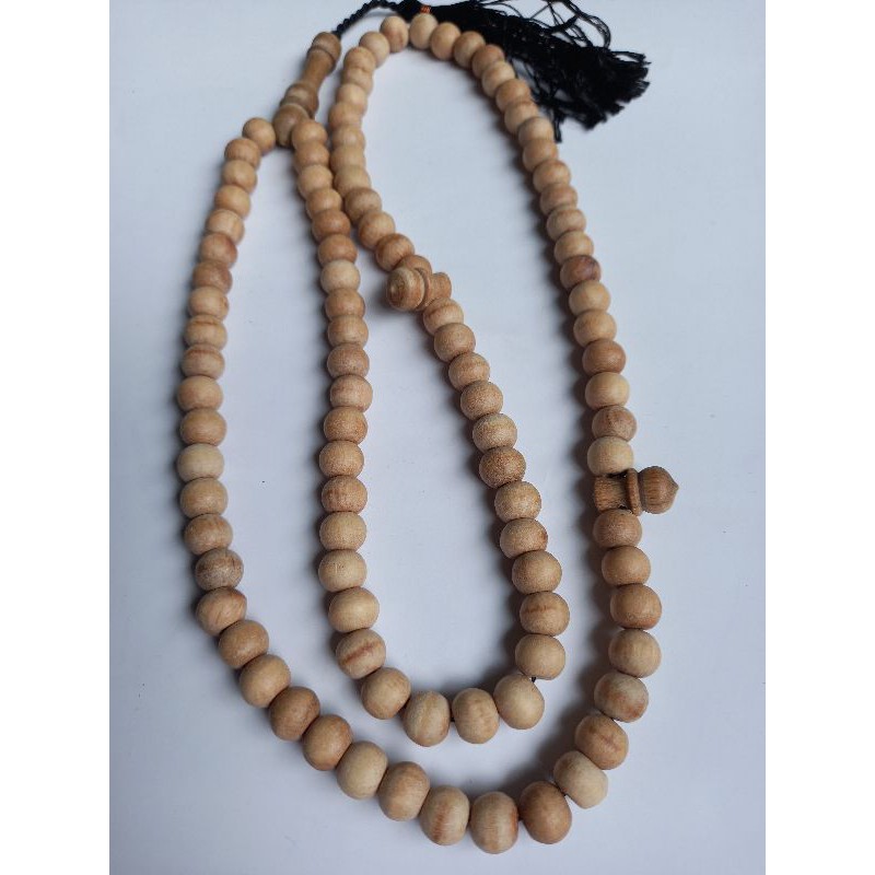 Tasbih kayu cendana asli 7mm  tasbih cendana asli 99 butir tasbih cendana jawa
