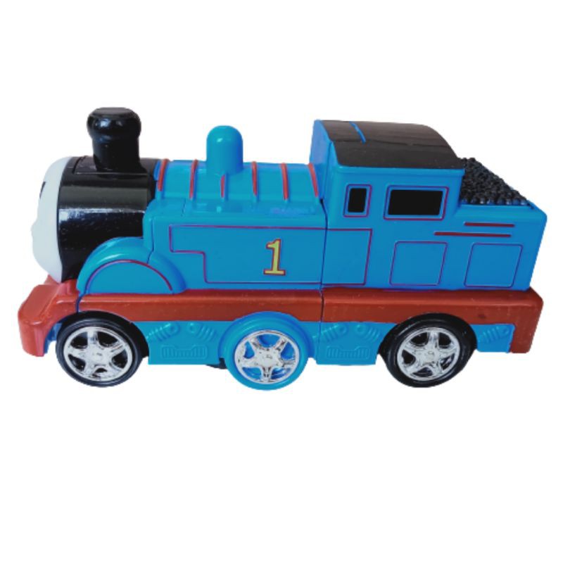 MAINAN MOBIL KEPALA THOMAS LOCO KERETA BISA JADI ROBOT DEFORMATION