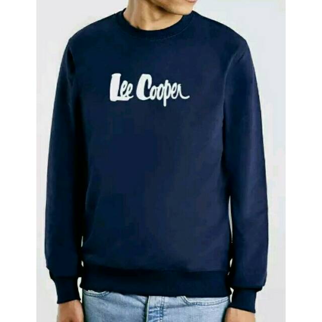 Sweater Sweatshirt Pria Baju Hangat Jaket lee cooper