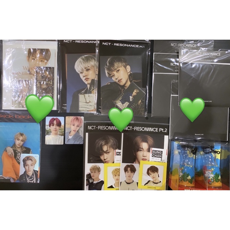 NCT DREAM 127 WAYV PHOTOPACK AR TICKET HOLO STANDEE KEYRING HOT SAUCE JAEMIN MARK SUNGCHAN JENO JAEH