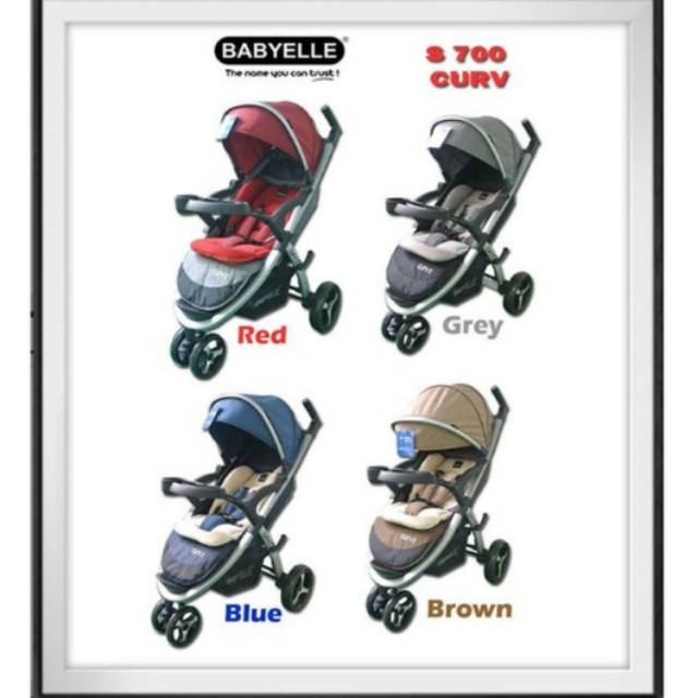 Stroller BabyElle S700 Curv2