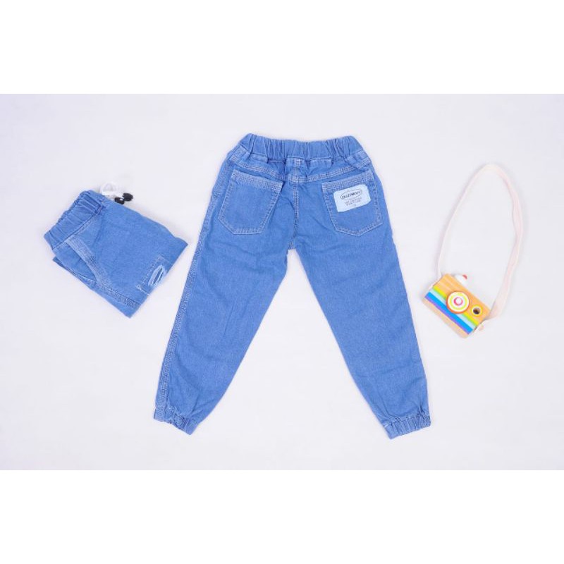 Vohara Jogger Jeans Ripped 246 81012 ( 1-5 tahun ) Celana Jeans Anak