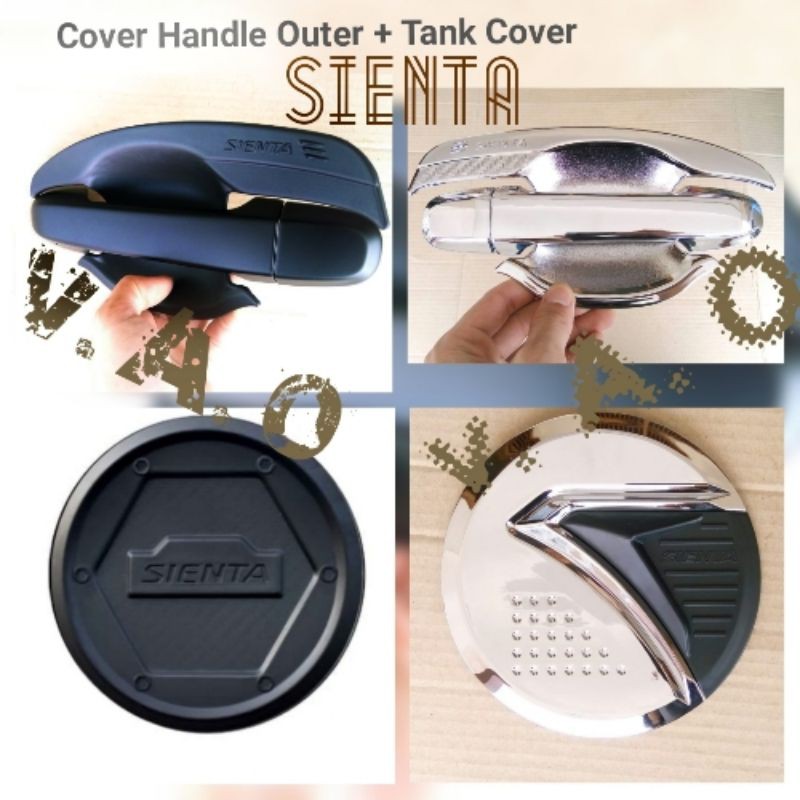 Cover Handle Outer dan Tank Cover Sienta