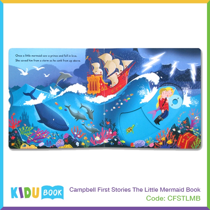 Buku Cerita Bayi dan Anak Campbell First Stories The Little Mermaid Book Kidu Baby