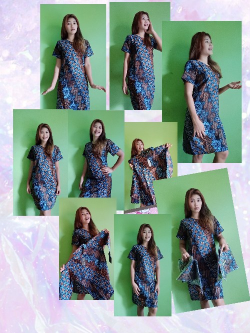 Rama Shinta Couple Murah - Melani Set Couple Lilit Rovella Batik Couple Modern Baju Kerja Pria Wanit