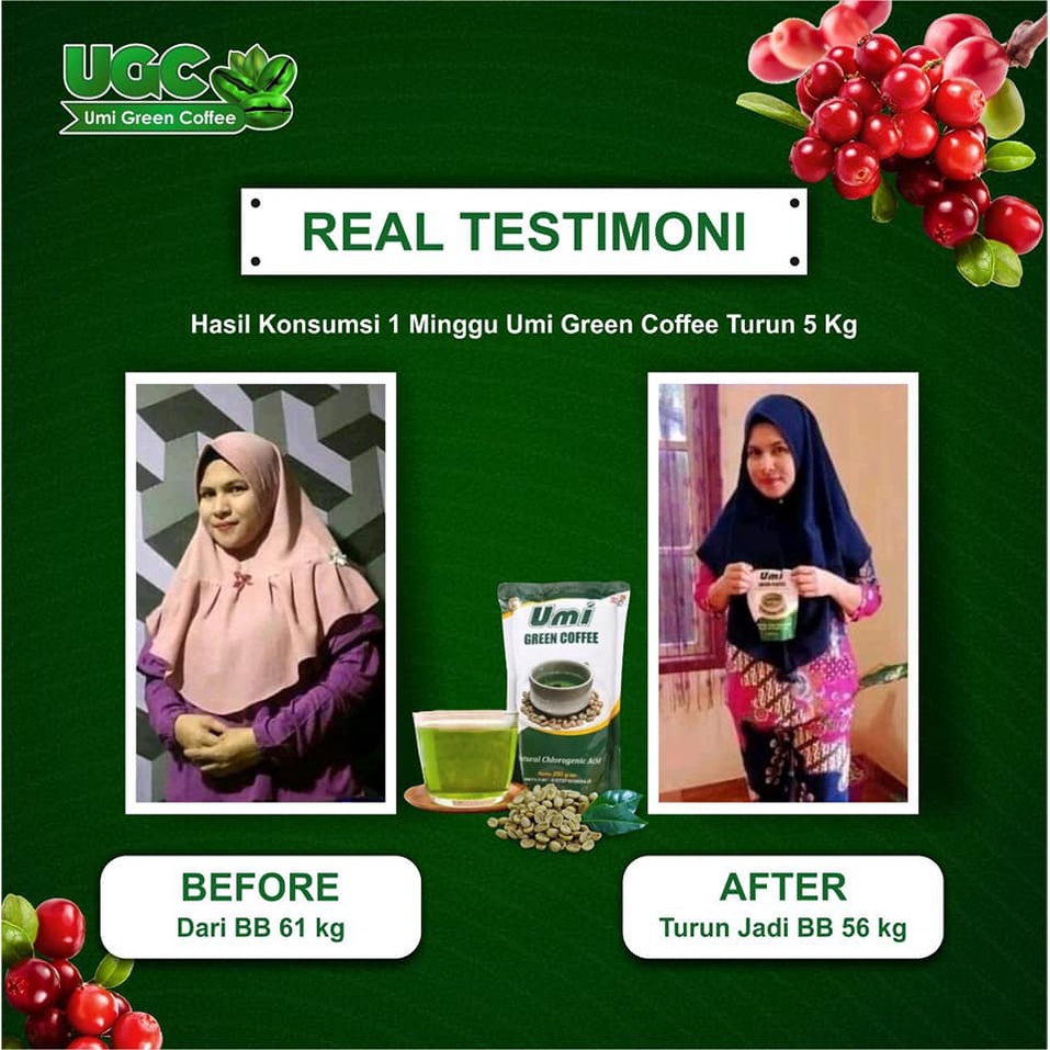 UGC Umi Green Coffee Original 100% Herbal