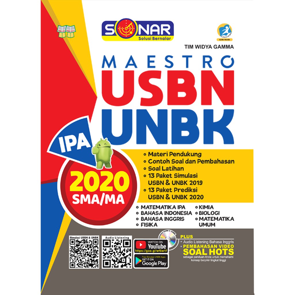 Buku Usbn Sma Buku Sonar Maestro Usbn Unbk Sma Ipa 2020 Shopee