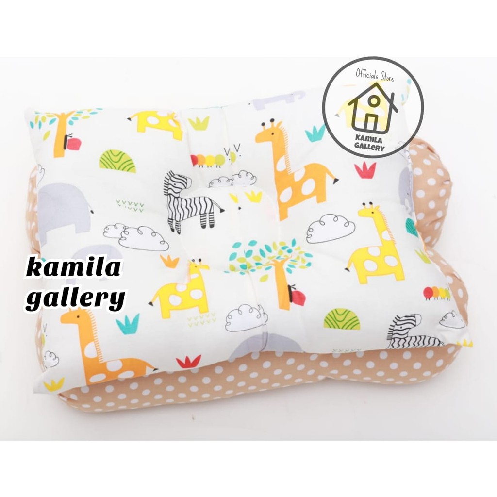 BANTAL GULING BAYI / PERLENGKAPAN BAYI KADO LAHIRAN BAYI (BANTAL PEYANG + 2 GULING) BABY