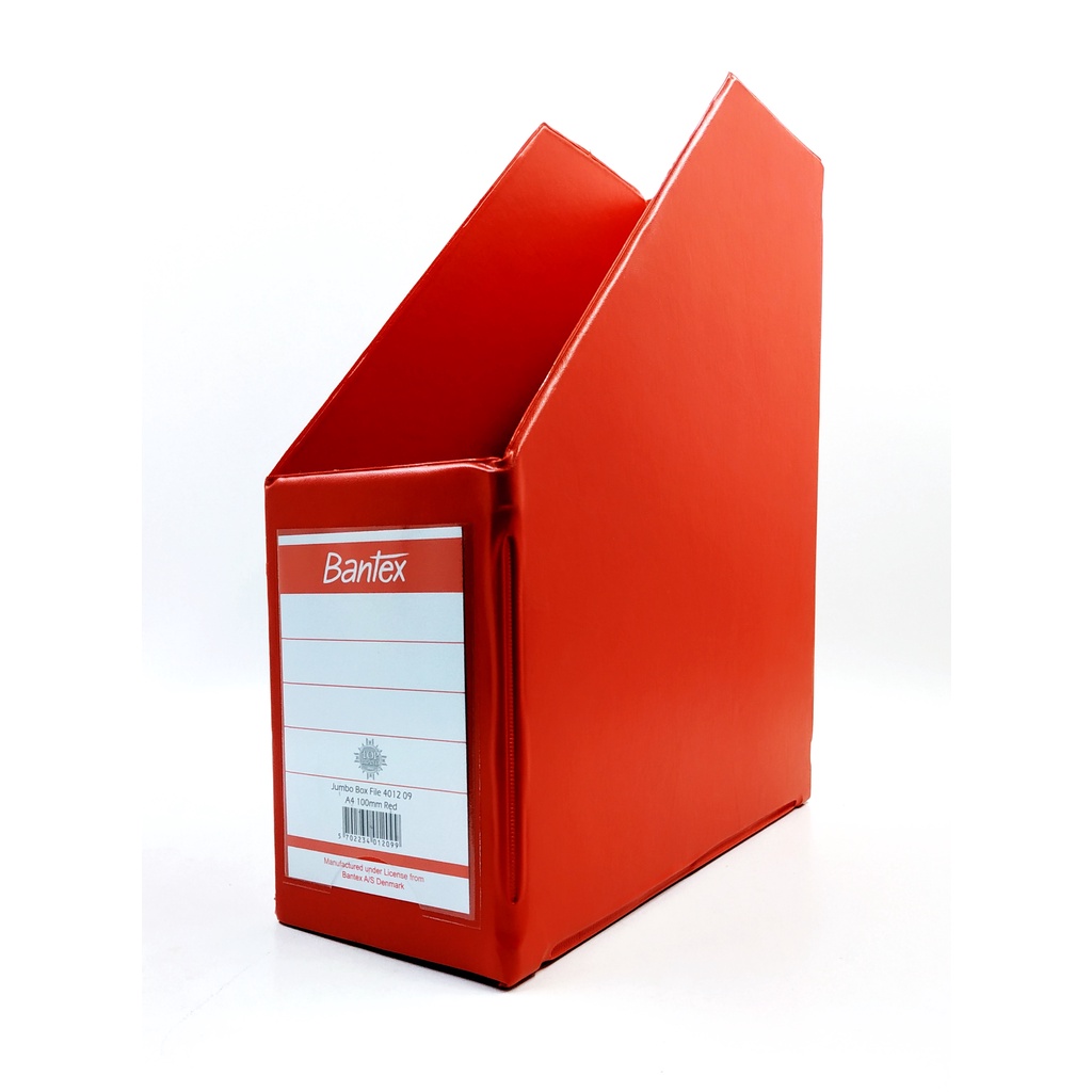 

Gramedia Jayapura - Bantex Boxfile A4 10CM 4012 09 Red