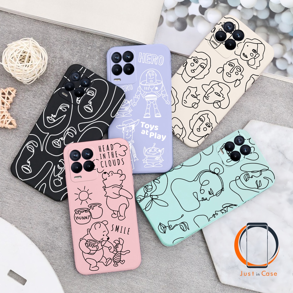 Softcase Macaron Aesthetic TPU (UV05) Realme 8/8 PRO 8i 7 7i 7 PRO 6 6 PRO 5 5i 5PRO C25 C21Y C21 C20 C17 C15 C12 C11 C3 C2 NARZO 20 PRO 30A