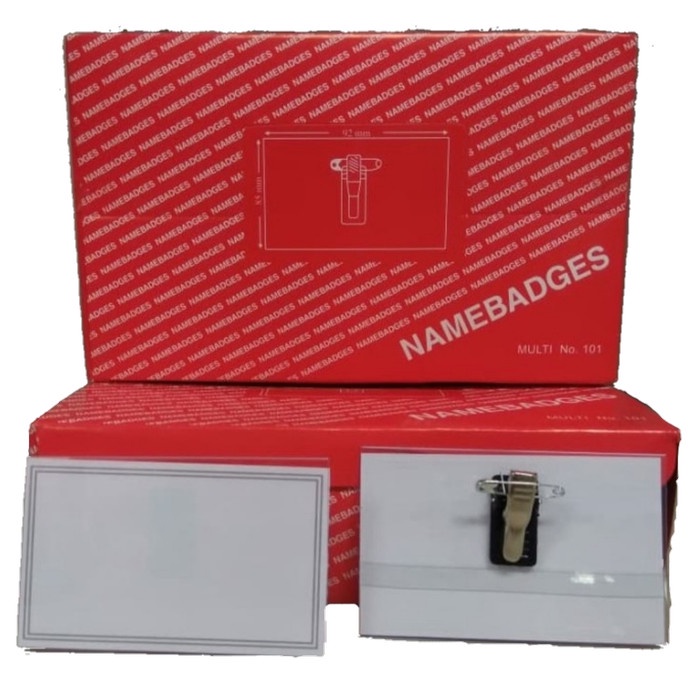 

Sale Namebadges Id Card Multi No 101 (Merah) Murah