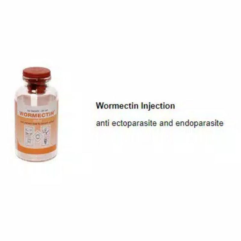 Wormectin 5ml dan 20ml + BONUS SPUIT