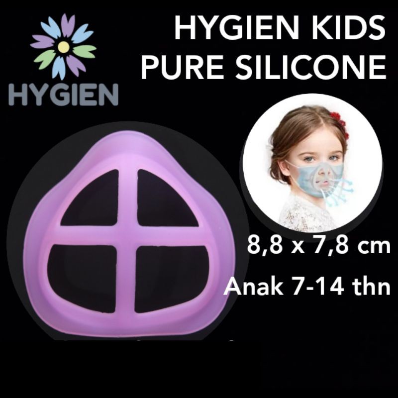 Penyangga Masker Silikon Anak Silicone Mask Bracket Premium 3D HYGIEN