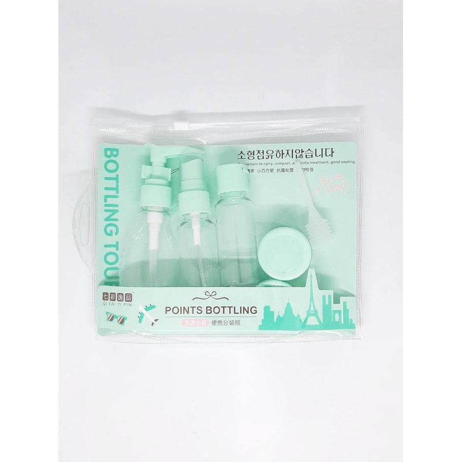 Terlaris# Travel Toiletries Kit 4 In 1 / Travel Bottle Set
