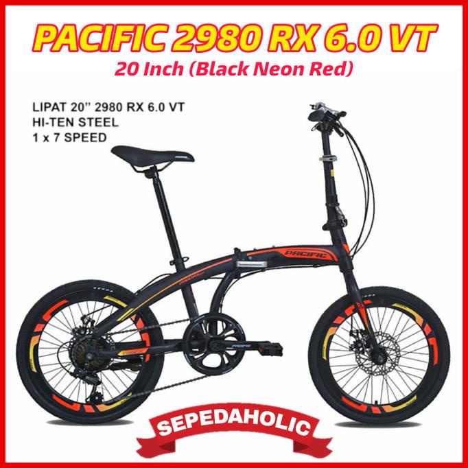 Sepeda Lipat 20 Inch PACIFIC 2980 RX 6.0 VT