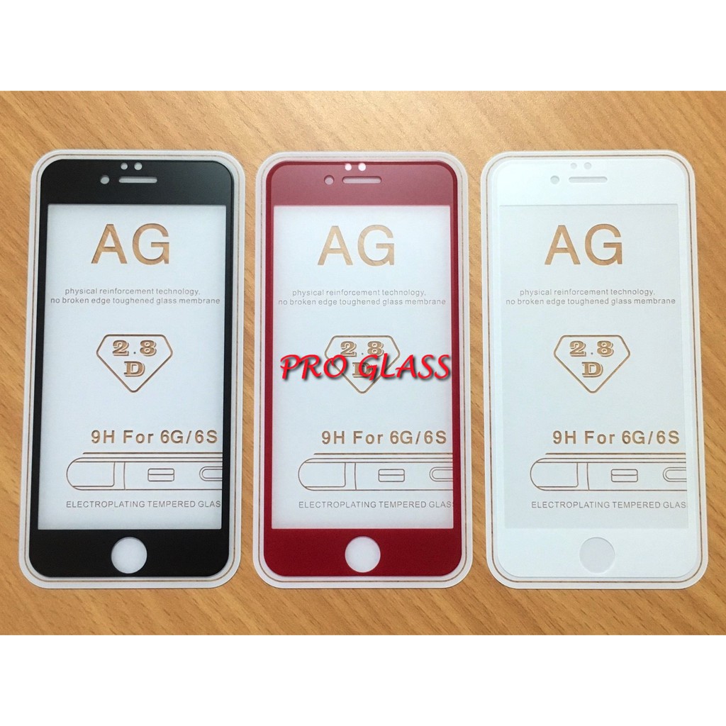 Iphone 6 / 6s / 6 Plus / 7 / 7PLUS 8 / 8 Plus FULL COVER ANTI GLARE / MATTE Premium Tempered Glass