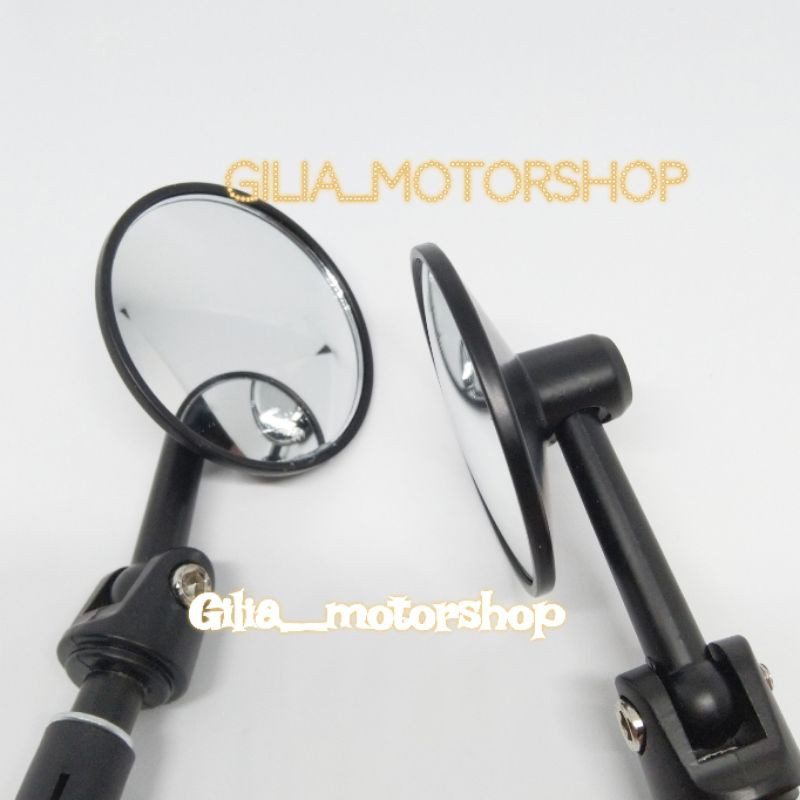 spion Jalu Bulat Kaca cembung Universal full Cnc