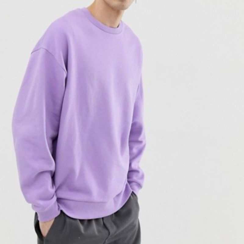 CREWNECK POLOS SWEATER PRIA - SWEATER WANITA CASUAL OOTD TERLARIS S - 6XL