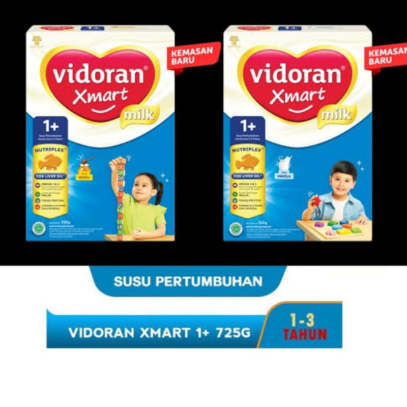 VIDORAN XMART 1+ VANILA 725GR